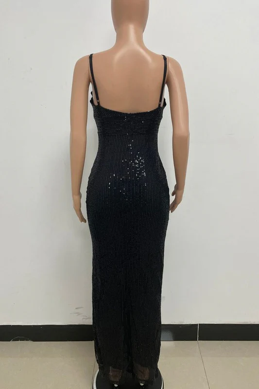 WOMEN FASHION PARTY LONG MAXI DRESS - Image 5