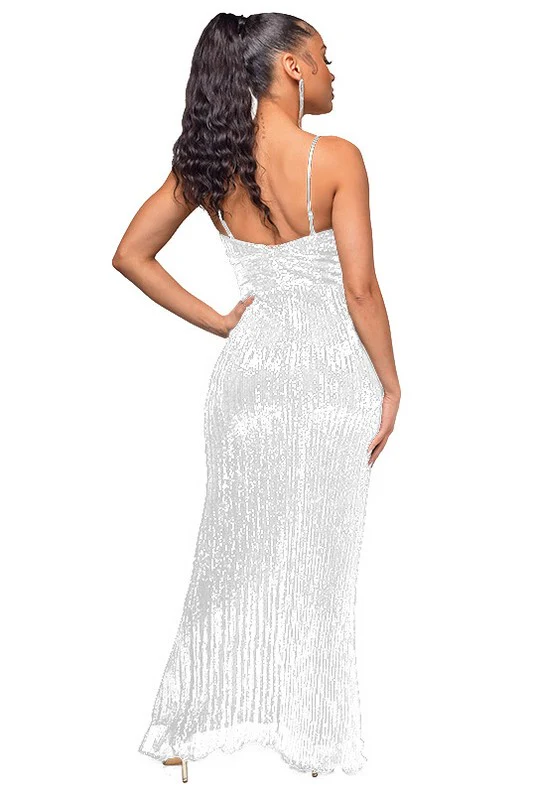 WOMEN FASHION PARTY LONG MAXI DRESS - Image 7