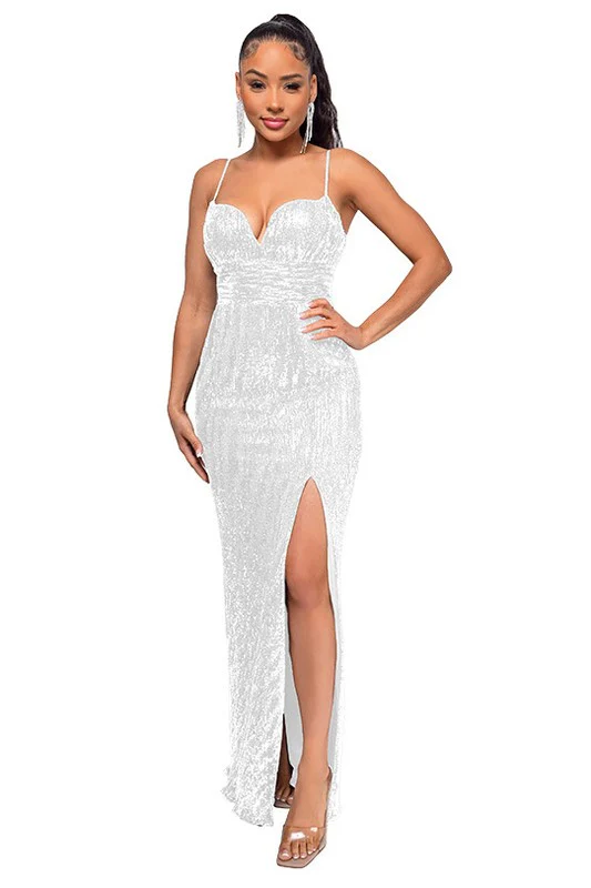 WOMEN FASHION PARTY LONG MAXI DRESS - Image 8