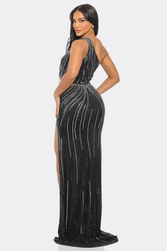 WOMEN FASHION PARTY LONG MAXI DRESS - Image 3