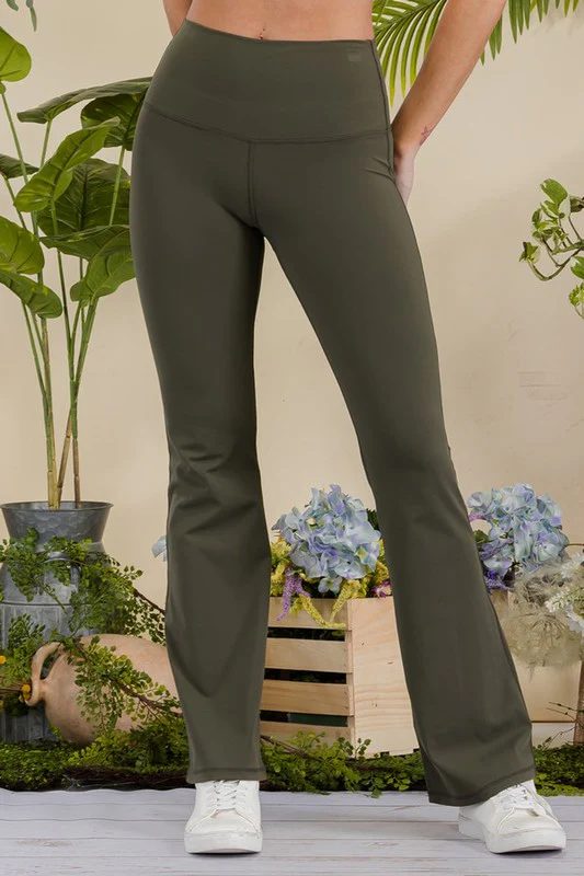 Women's Butterysoft Yoga Flare High Waisted Pants - Image 9
