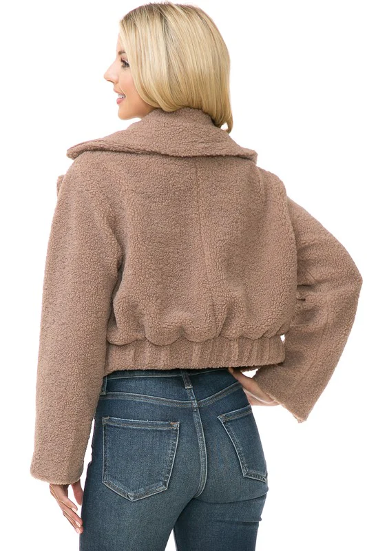 Women's Faux Fur Jacket - Image 3