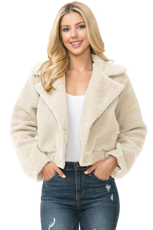 Women's Faux Fur Jacket - Image 4