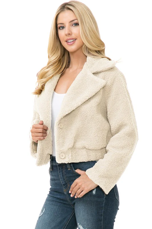 Women's Faux Fur Jacket - Image 5