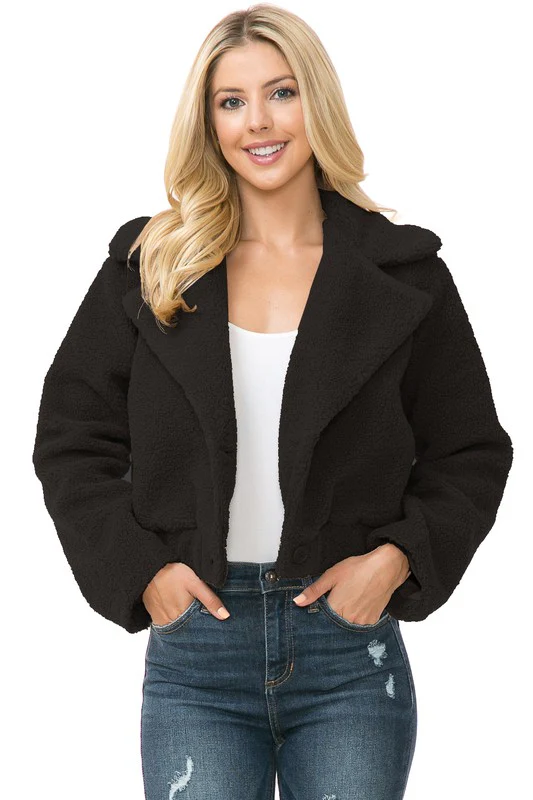Women's Faux Fur Jacket - Image 7