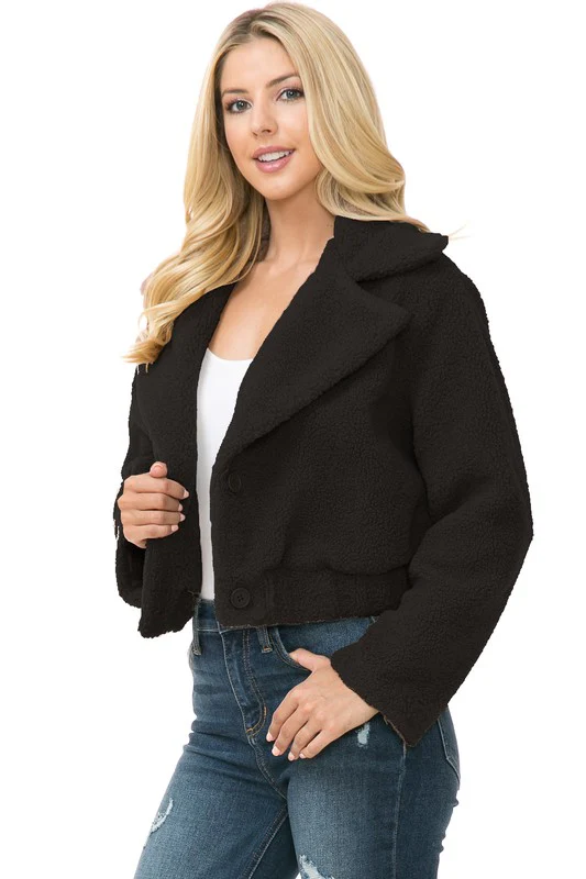 Women's Faux Fur Jacket - Image 8