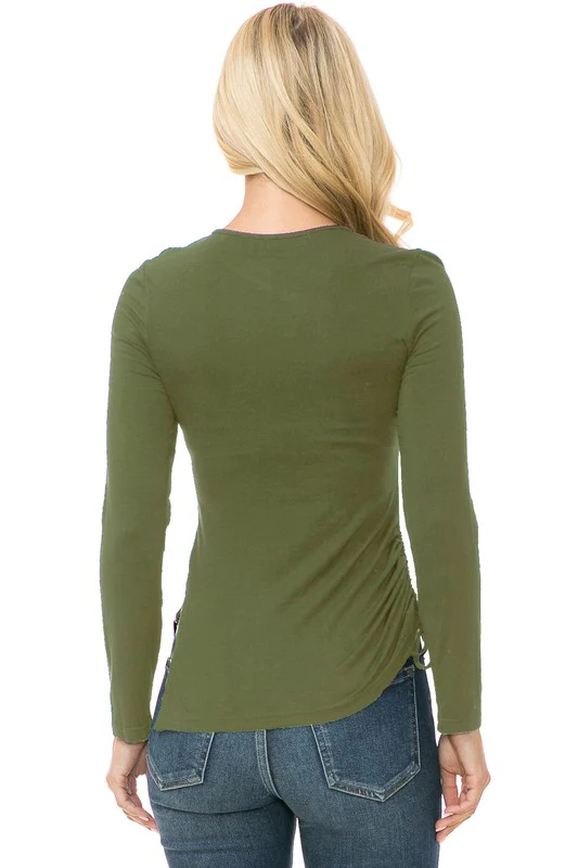Womens Knit Long Sleeve TOP - Image 3