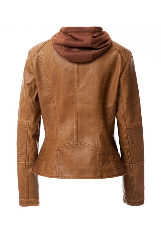 Women's PU Jacket - Image 5