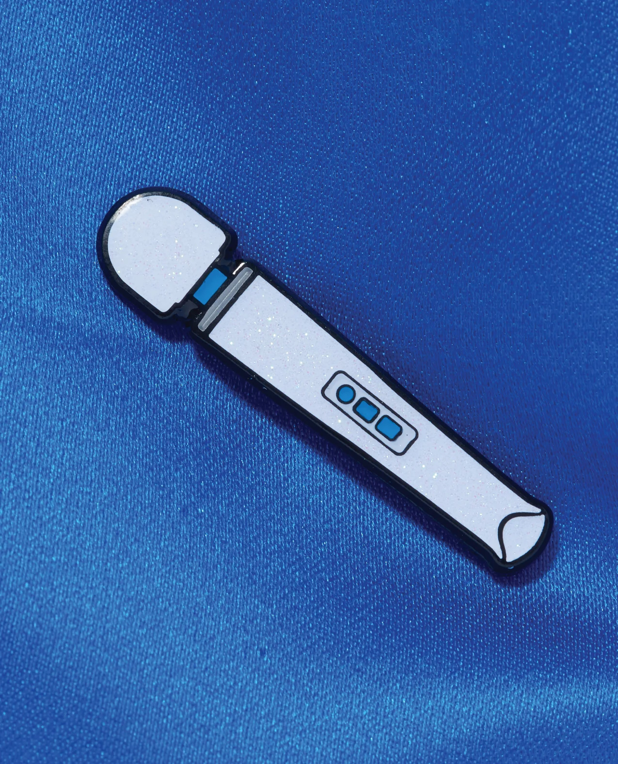 Wood Rocket Magic Wand Rechargeable Pin - Image 3