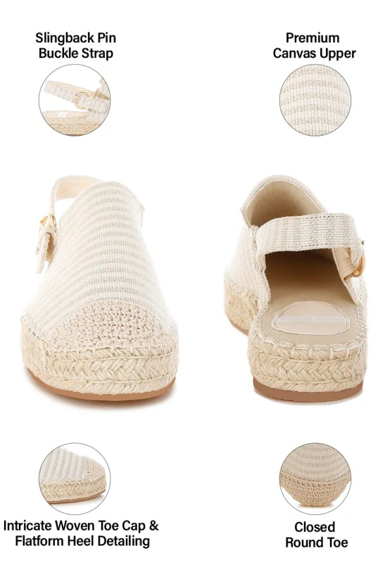 Zalli Canvas Espadrilles Sandals - Image 10