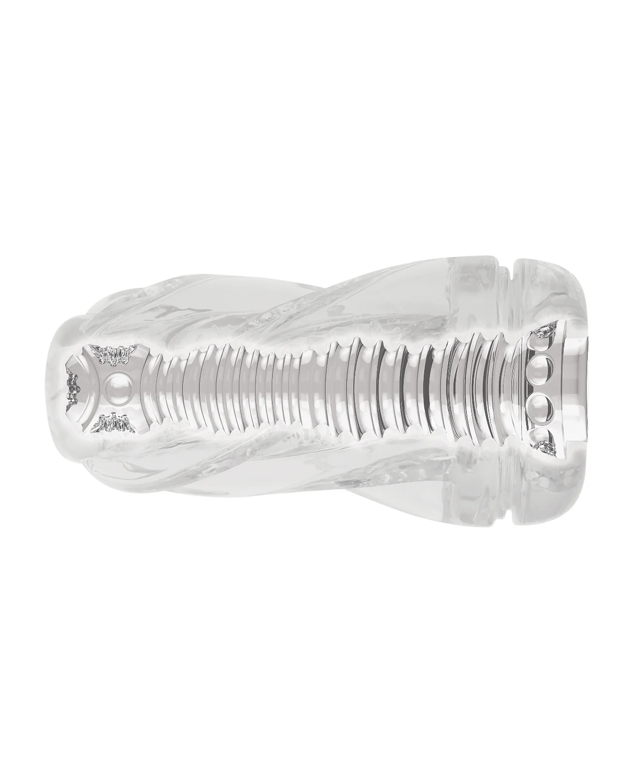 Zero Tolerance Twist Stroker - Clear/Orange - Image 5
