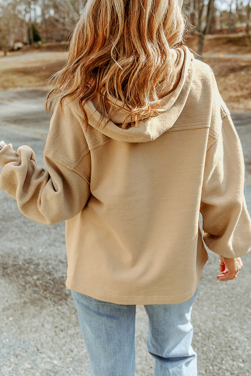 Zip-Up Drawstring Hooded Jacket - Image 19