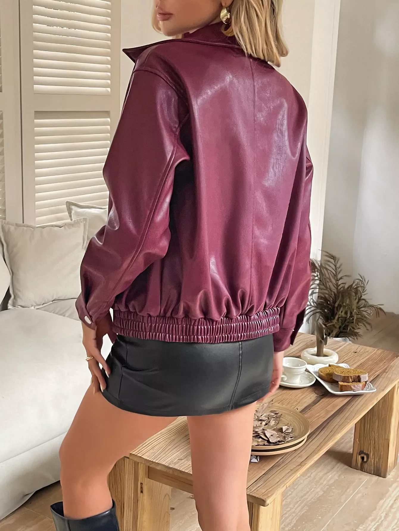 Zip Up Long Sleeve Jacket - Image 8