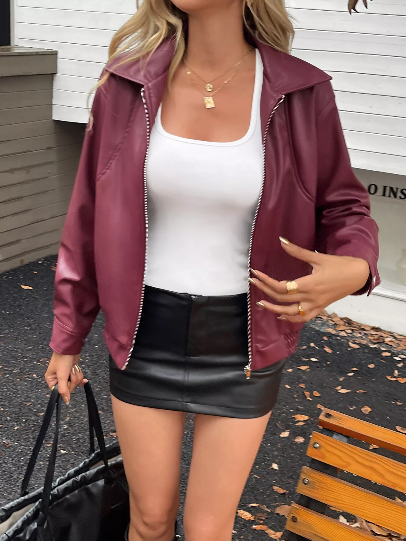 Zip Up Long Sleeve Jacket - Image 9